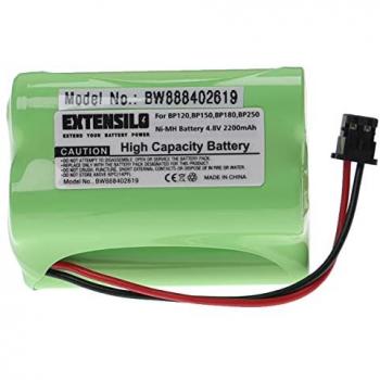 Extensilo passend für Bearcat BC120XLT, BC235XLT, BC245XLT, BC220XLT, BC230XLT Akku NiMH 2200 mAh