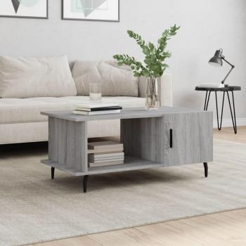 VidaXL Coffee Table Grey Sonoma 90x50x40 cm Engineered Wood