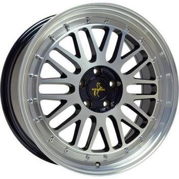 Keskin KT22 Retro Black Front Polished 19 Zoll Alufelge