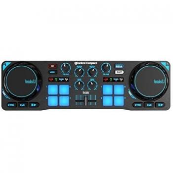 Contrôleur DJ USB Hércules – Pack deux banques de jeu