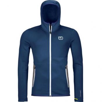 PILE FULL ZIP CON CAPPUCCIO