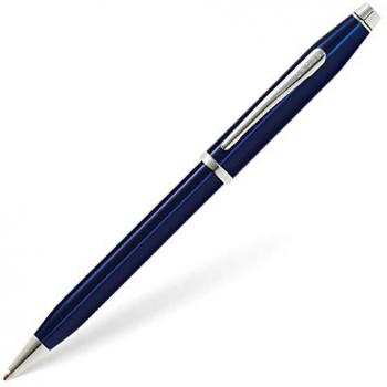 Cross Schreibstifte Century II Kugelschreiber Blau-Lack Rhodiumplattierte Beschläge