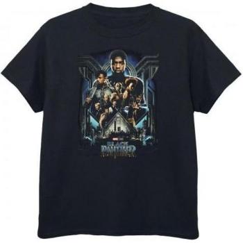 Panther Kids T-Shirt 9-11 Anos Negro