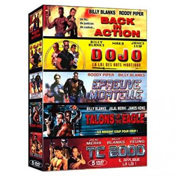 Pack « 5 Films – Back In Action + Dojo + Épreuve Mortelle + Talons de l’Aigle + TC 2000 »