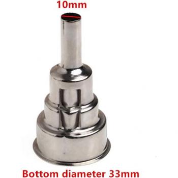 10mm Iron Nozzle for 33mm Diameter Heat Guns