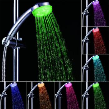 7-Color LED Shower Head