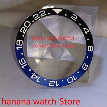 Accesorio Bliger Reloj Giratorio de Perlas para Hombre, 40mm, Bisel Multicolor