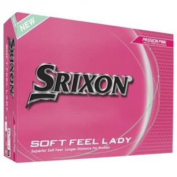 Srixon SOFT FEEL Lady Pink – 12 piezas para golf femenino