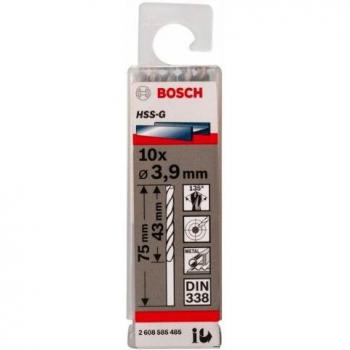 Bosch HSS-G Drill Bit 3.9mm Pack of 10
