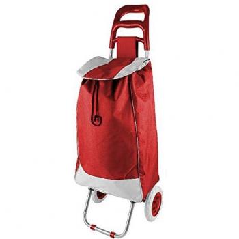 Klappbarer Roter Einkaufs-Trolley Mojawo