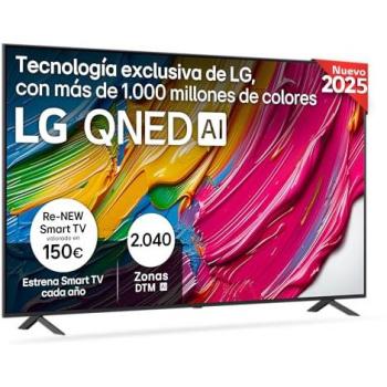LG 86QNED80A6A – QNED‑Display, 4K UHD, 2025, Smart-TV, Schwarz