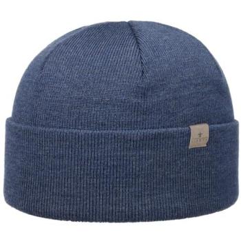 Merino Silk‑Blend Denim Dome Hat by Lierys