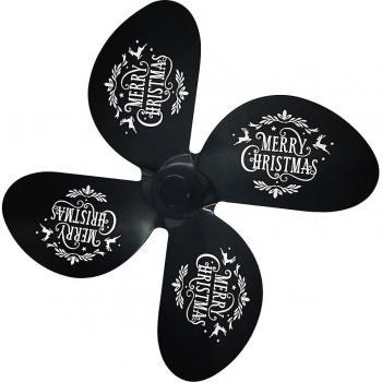 Ventilador Silencioso para Estufa de Calor 4 Hojas