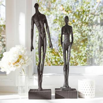 Figurines Perce, anthracite (11 x 9 x 41 cm)
