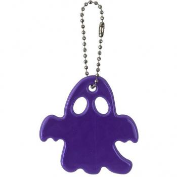 10 pcs Halloween Ghost Reflective Keychain Pendants