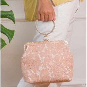 Angelatracy Embroidered Wedding Clutch
