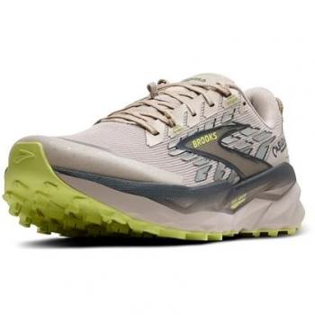 Chaussures de Trail Brooks Cascadia 19 Beige Gris