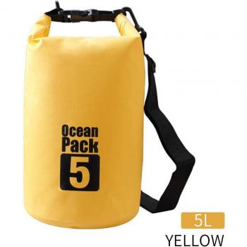 Waterproof Storage Dry Bag with Adjustable Strap - 2L, 5L, 10L, 15L