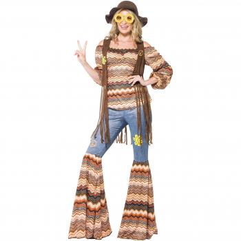 Costume da Hippie Armonioso per Donna - Taglia M