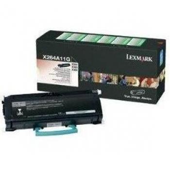 Here is a list of equivalent names in English for the product Lexmark Toner Cartridge for LRP F X264/X36X (3500 Sheets) X264A11G