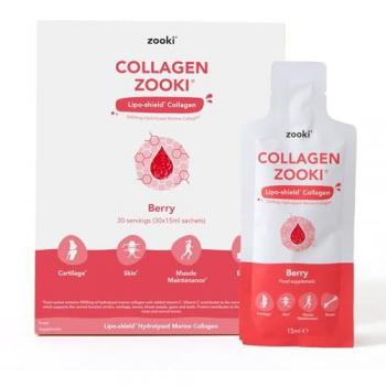 Zooki Marine Collagen 5,000mg Berry Flavour, 30 x 15ml