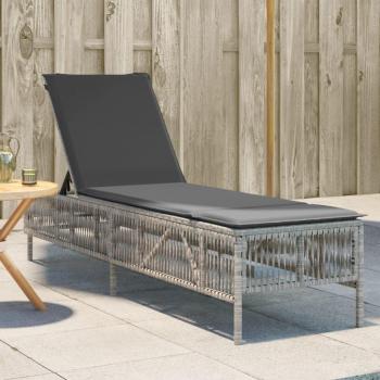 Chaise Longue de Jardin Prolenta avec Coussin
