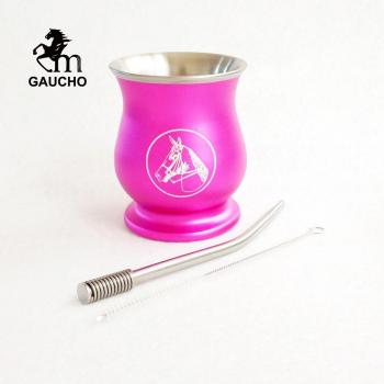 Gaucho Yerba Mate Gourd Set with Double Wall Insulation