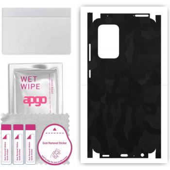 Samsung A52 4G Black Camo Protective Cover Film
