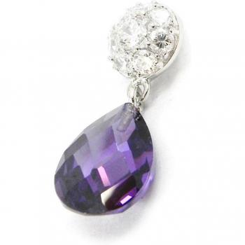 Pendentif Argent Celestina Améthyste