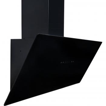 S.i.a TAG90BL 90cm Black Angled Touch Control Cooker Hood