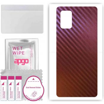 Sticker de peau apgo pour Samsung Galaxy A Quantum - Carbon Chameleon CAKA5