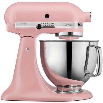 Batedeira Planetária KitchenAid Artisan Rosa Seco 110V