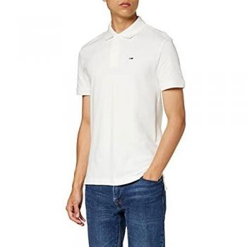 Tommy Hilfiger TJM Classics Solid Stretch Polo Shirt - Classic White