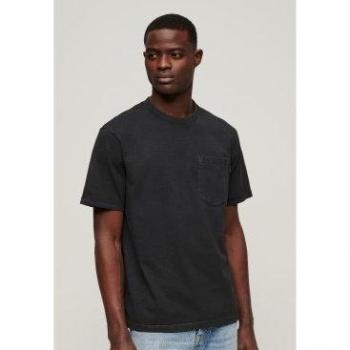 Camiseta de manga corta Superdry con bolsillo contrastante