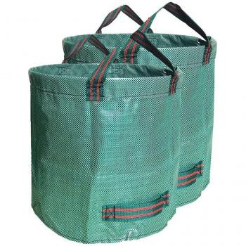 GTBL 2-Pack Heavy Duty Waterproof Reusable Garden Waste Bags