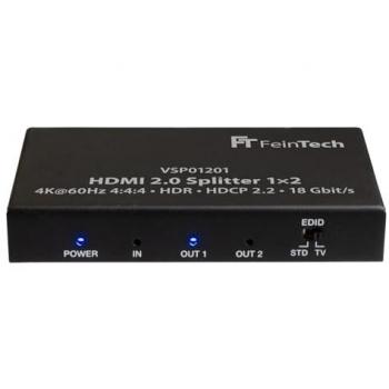 FeinTech HDMI 2.0 Splitter 1 x 2