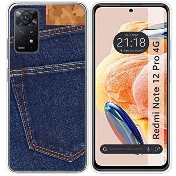 Funda Silicona Tumundosmartphone Xiaomi Redmi Note 12 Pro 4G Diseño Vaquero Personalizado