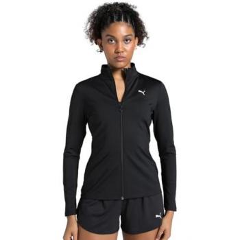 Sudadera Full Zip Strong Mujer Negro Puma