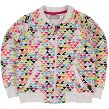 Boboli Fleece Jacket For Girl - Mehrfarbig Sudadera para Niños