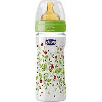 Chicco Well-Being Biberon Caucciù PP Flusso Medio 2m+ 250ml