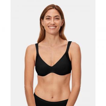 Sujetador Playtex 1P4 90 D Negro