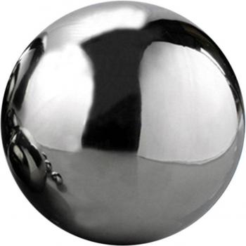 304 Stainless Steel Hollow Mirror Ball - Garden Decor (19/38/51/80/100mm Diameter)