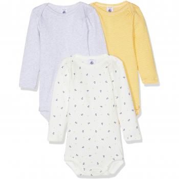 Petit Bateau Body ML_4793800 Unisex Bebé Multicolor Variante 1 - 86 cm