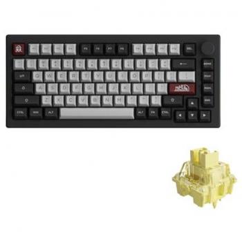 Akko 5075B Plus V2 75% Mechanical Gaming Keyboard 3/5 Pin Hot Swap Three-Modes RGB 2.4GHz