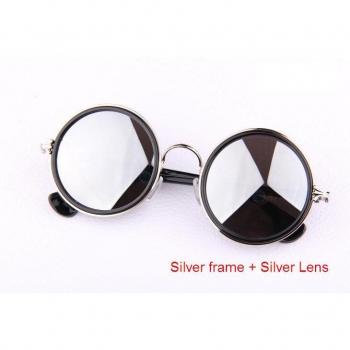 Lunettes sol vintage M42 rond