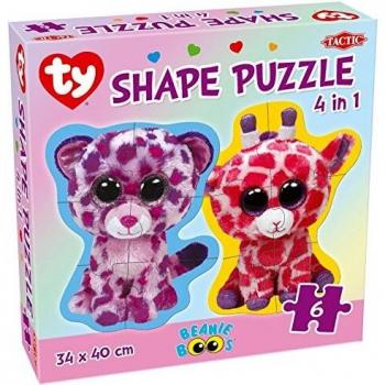 CARLETTO 2053605 TACTIC Ty Beanie Boos Form Puzzle 6 Teile