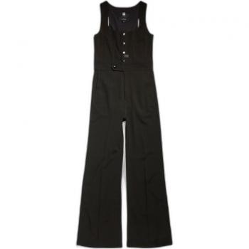 Mono casual alto talle negro sintético G‑Star