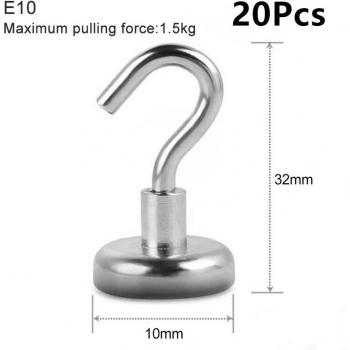 Colgador de Pared Metal Fuerte con Imanes