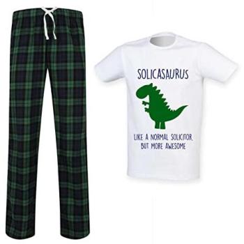 Men’s 2XL Green Jurassic Legal Sleepwear Set