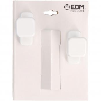 Blister pomo recuperable 6807 aluminio blanco EDM